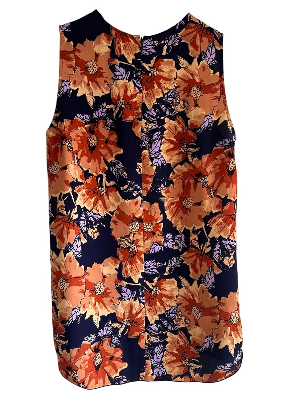 Babaton Weiland floral sleeveless flowy blouse size S excellent condition - Picture 6 of 10